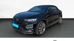 Schwarz Gebraucht 2021 VW T-Roc Cabriolet R-line Cabrio | 24.930 € (Fairer Preis)