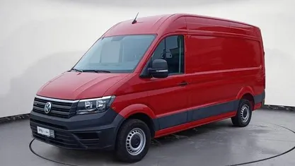 Rot Gebraucht 2021 VW Crafter Van | 33.308 € (Fairer Preis)