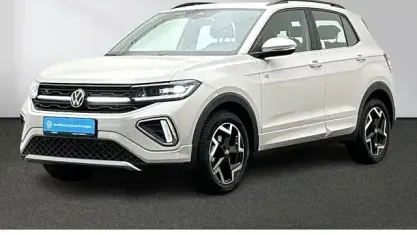 Usado VW T-Cross R-line 116 HP (85 kW) 2025 Cinzento SUV