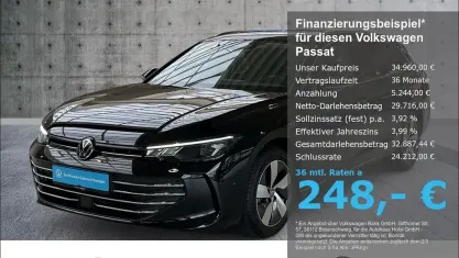 Brugt VW Passat IQ Drive 150 HK (110 kW) 2025 Sort Stationcar