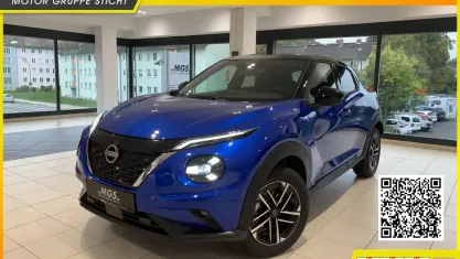Ny Nissan Juke N-Connecta 143 HK (105 kW) 2025 Blå SUV