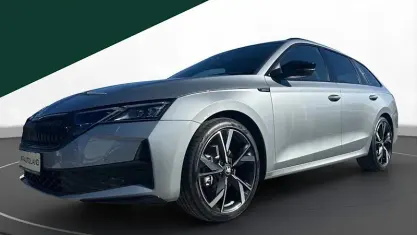 Neu Skoda Octavia SportLine 204 PS (150 kW) 2026 Silber Kombi