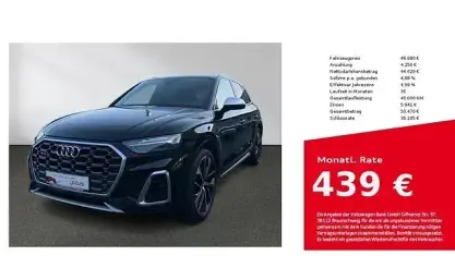 Second-hand Audi SQ5 Ambiente 341 CP (250 kW) 2022 Negru SUV