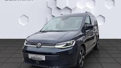 Gebraucht VW Caddy Style 122 PS (89 kW) 2021 Blau Van / Kleinbus