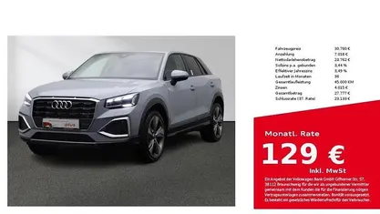 Pfeilgrau perleffekt Gebraucht 2024 Audi Q2 Advanced Plus SUV | 30.780 € (Guter Preis)