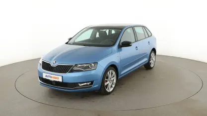 Używany Skoda Rapid Clever 110 KM (80 kW) 2018 Niebieski Hatchback
