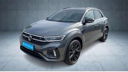 Indiumgrau metallic Gebraucht 2024 VW T-Roc R-line SUV | 31.570 € (Fairer Preis)