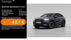 Auroraviolett metallic Gebraucht 2025 Audi Q4 e-tron S-Line SUV | 53.990 € (Superpreis)