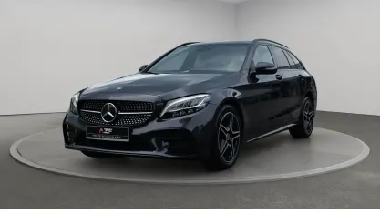 Gebraucht Mercedes C200 AMG line 197 PS (144 kW) 2020 Grafitgrau metallic Kombi