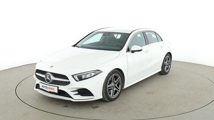 Brugt Mercedes A200 AMG line 150 HK (110 kW) 2020 Hvid Sedan