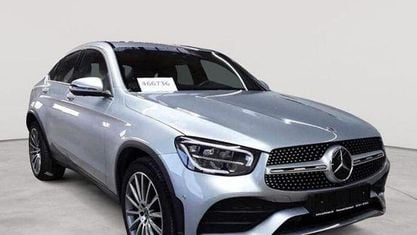 Gebraucht Mercedes GLC220 AMG line 194 PS (142 kW) 2023 Hightechsilber metallic Coupé