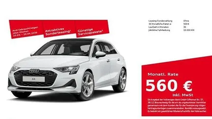 Gebraucht Audi A3 Advanced 116 PS (85 kW) 2025 Limousine