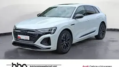 Gebraucht Audi Q8 e-tron S-Line 300 kW (408 PS) 2023 Weiß SUV