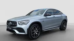 Metalliclack hightechsilber Gebraucht 2021 Mercedes GLC300e AMG Coupé | 54.850 € (Teuer)