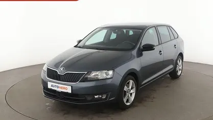 Grau Gebraucht 2015 Skoda Rapid Emotion Plus Limousine | 9.600 € (Fairer Preis)