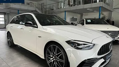 Gebraucht Mercedes C43 AMG Premium 408 PS (300 kW) 2024 Weiß Kombi
