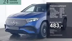 Metalliclack spektralblau Gebraucht 2024 Mercedes EQA300 SUV | 41.900 € (Etwas zu teuer)