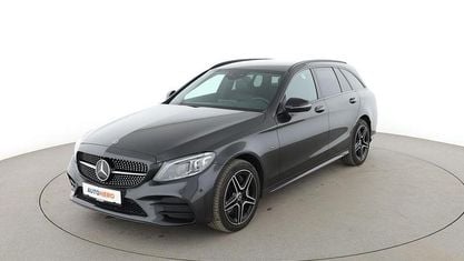 Gebraucht Mercedes C300e AMG line 122 PS (89 kW) 2019 Grau Kombi