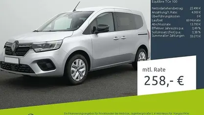 Highland grey Gebraucht 2025 Renault Kangoo Equilibre SUV | 26.490 € (Fairer Preis)