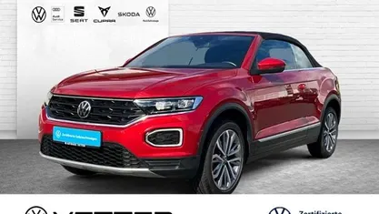 Kings red metallic Gebraucht 2021 VW T-Roc Cabriolet Style Cabrio | 20.899 € (Guter Preis)