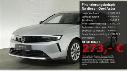 Gebraucht Opel Astra Elegance 131 PS (96 kW) 2023 Silber Kombi