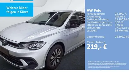 Silber Gebraucht 2025 VW Polo Goal Limousine | 23.890 € (Fairer Preis)