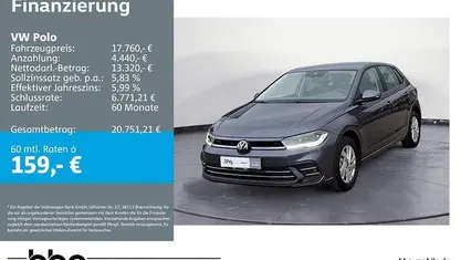 Gebraucht VW Polo Style 95 PS (69 kW) 2022 Grau Kleinwagen