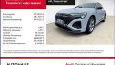 Weiß (gletscherweiß metallic) Gebraucht 2023 Audi Q8 e-tron S-Line SUV | 67.977 € (Fairer Preis)