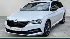 Moonweiß Gebraucht 2023 Skoda Superb SportLine Kombi | 35.890 € (Teuer)