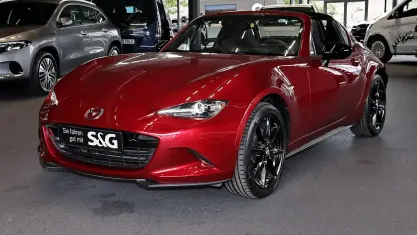 Gebraucht Mazda MX5 Exclusive-Line 184 PS (135 kW) 2018 Soul red crystal m Cabrio