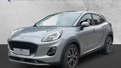 Solar silver Gebraucht 2021 Ford Puma Titanium Limousine | 15.900 € (Guter Preis)