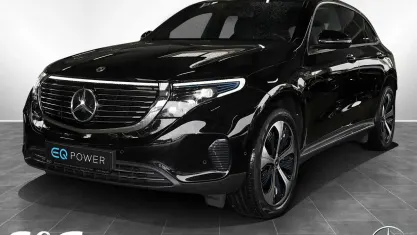 Begagnad Mercedes EQC400 300 kW (408 HK) 2021 Svart SUV