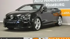Deep black perleffekt (schwarz) Gebraucht 2013 VW Golf VII R-line Cabrio | 18.490 € (Teuer)