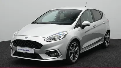 Gebraucht Ford Fiesta ST-Line 101 PS (74 kW) 2019 Polarsilber metallic Kleinwagen