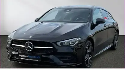 Brugt Mercedes CLA250e Shooting Brake AMG 218 HK (160 kW) 2020 Sort Stationcar