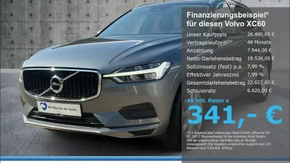 Gebraucht Volvo XC60 Momentum 190 PS (139 kW) 2020 Grau SUV