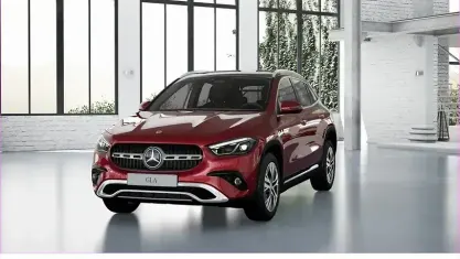 Second-hand Mercedes GLA200 Progressive 150 CP (110 kW) 2025 Roșu SUV