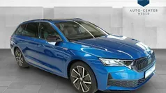 Raceblau metallic Gebraucht 2024 Skoda Octavia SportLine Kombi | 35.995 € (Fairer Preis)