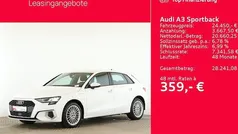 Ibisweiß Gebraucht 2022 Audi A3 Sportback e-tron Advanced Limousine | 24.450 € (Fairer Preis)