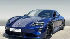 Enzianblaumetallic Gebraucht 2022 Porsche Taycan Turbo Limousine | 82.880 € (Guter Preis)