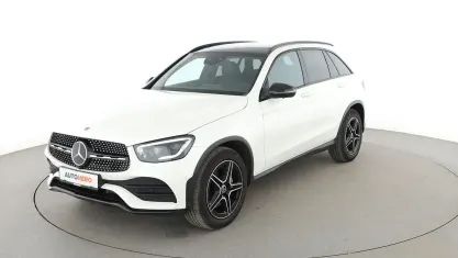 Gebraucht Mercedes GLC220 AMG line 194 PS (142 kW) 2020 Weiß SUV