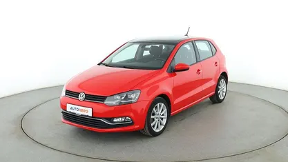 Gebraucht VW Polo Highline 110 PS (80 kW) 2017 Rot Limousine