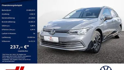 Gebraucht VW Golf VIII Active 150 PS (110 kW) 2023 Grau / delfingrau (metallic) Kombi