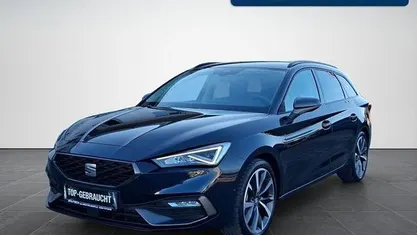 Gebraucht Seat Leon FR 190 PS (139 kW) 2021 Asphalt blau metallic metallic Kombi