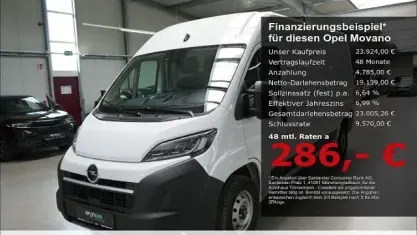 Gebraucht Opel Movano 140 PS (102 kW) 2024 Kaolin weiß Van