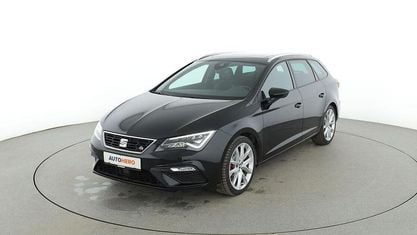 Używany Seat Leon FR 190 KM (139 kW) 2019 Czarny Kombi