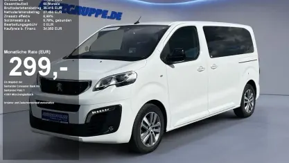Gebraucht Peugeot Traveller 177 PS (130 kW) 2021 Weiss uni Van / Kleinbus