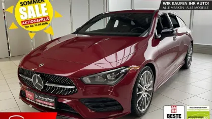 Gebraucht Mercedes CLA200 Shooting Brake AMG line 163 PS (119 kW) 2022 Patagonienrot metalliclack Kombi