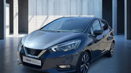 Gebraucht Nissan Micra Tekna 90 PS (66 kW) 2018 Grau Kleinwagen