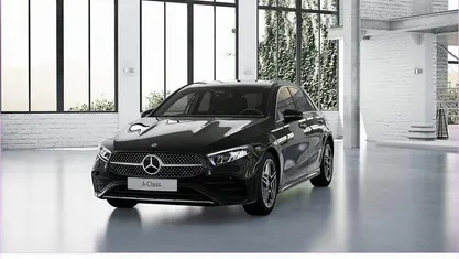 Gebraucht Mercedes A180 AMG 136 PS (100 kW) 2025 Unilack nachtschwarz Limousine